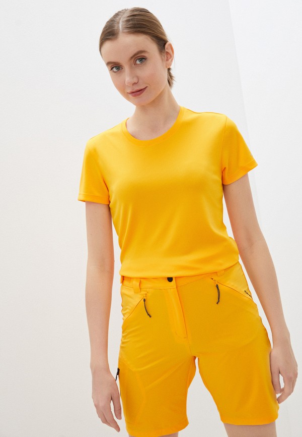 женская спортивные футболка icepeak, оранжевая