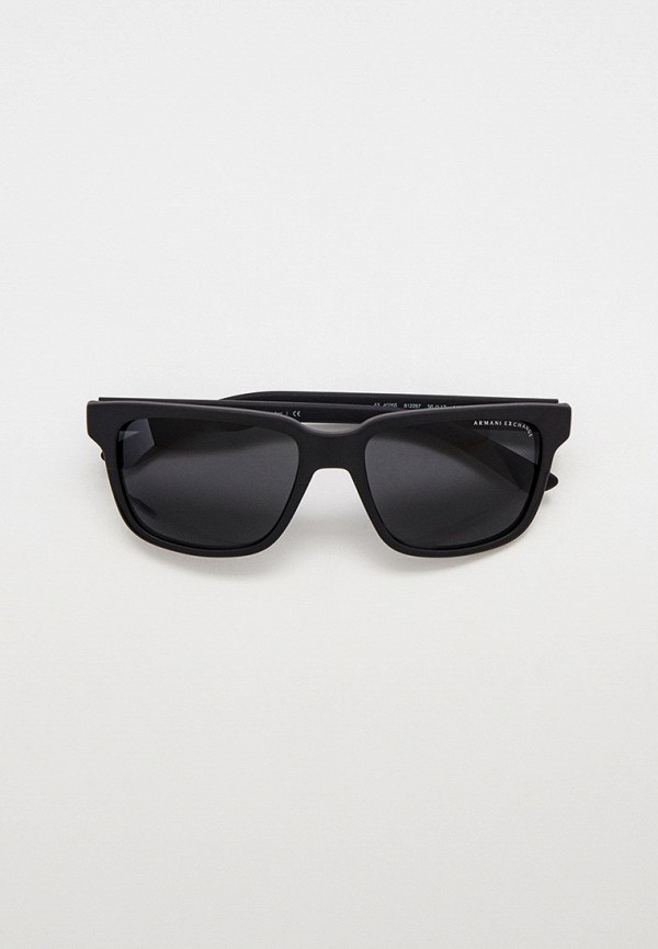 женские солнцезащитные очки armani exchange, черные