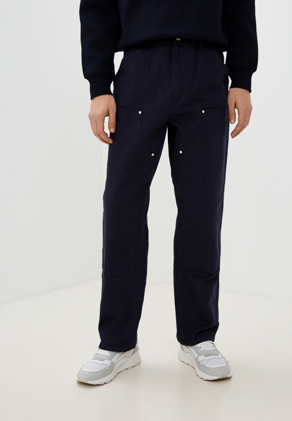 мужские прямые брюки carhartt wip, синие