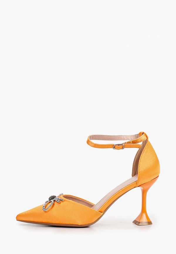 женские туфли ideal shoes, оранжевые