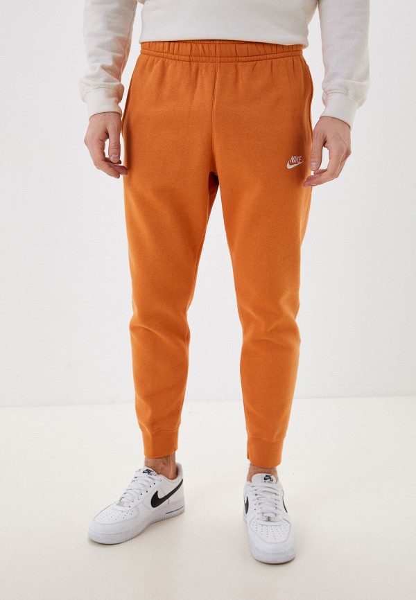 мужские спортивные брюки nike, оранжевые