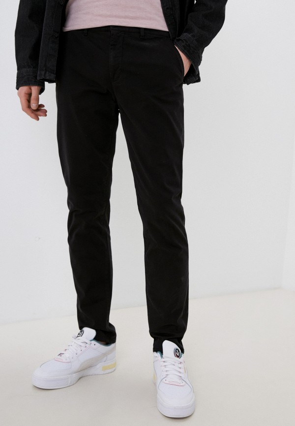 мужские брюки чинос casual friday by blend, черные