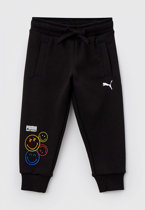 спортивные брюки puma для мальчика, черные
