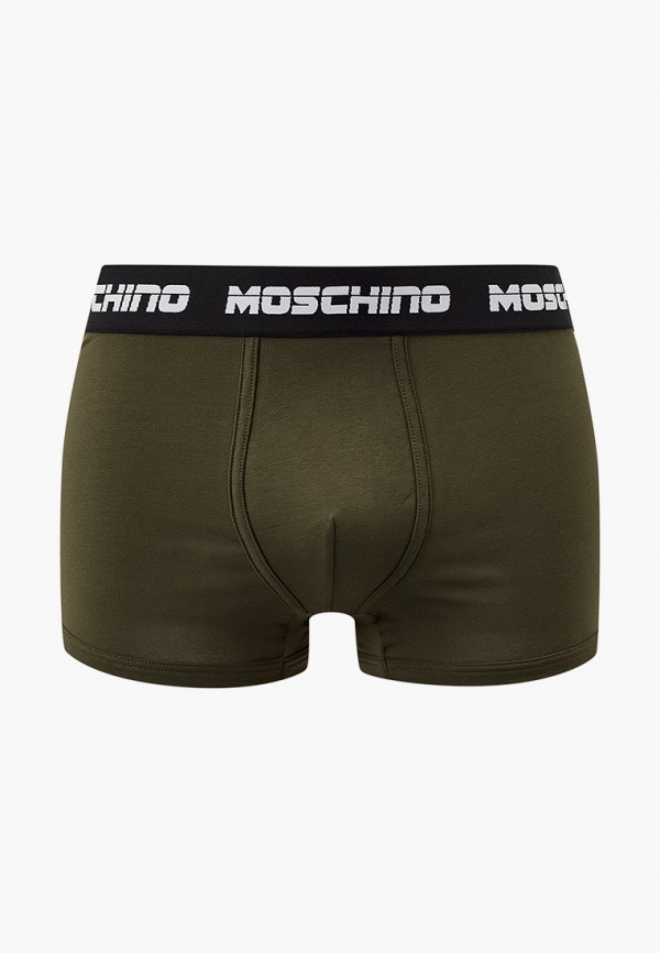 мужские трусы-боксеры moschino underwear, хаки
