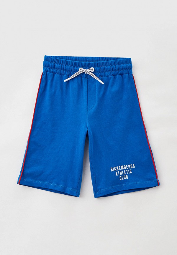 спортивные шорты bikkembergs для мальчика, синие