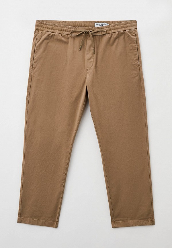 мужские повседневные брюки marc o’polo denim, коричневые