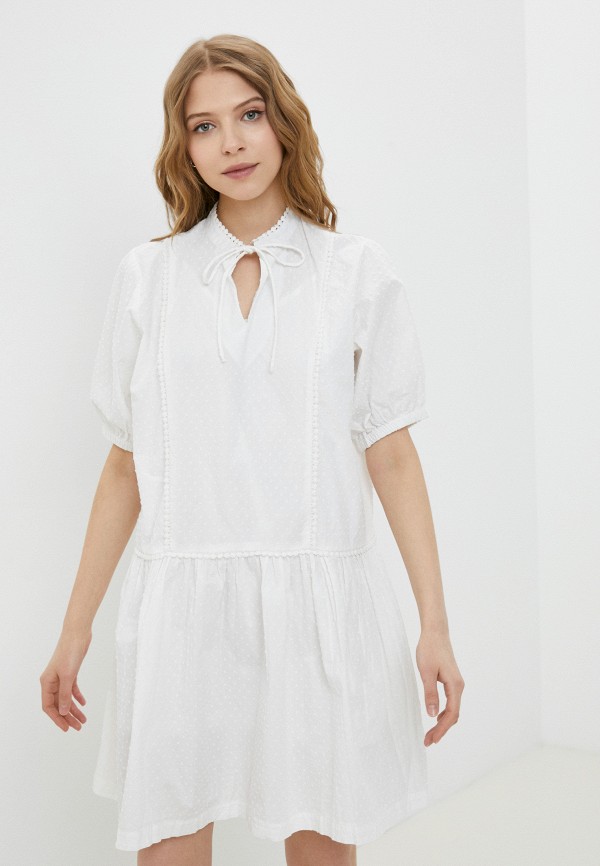 женское повседневные платье ichi, белое