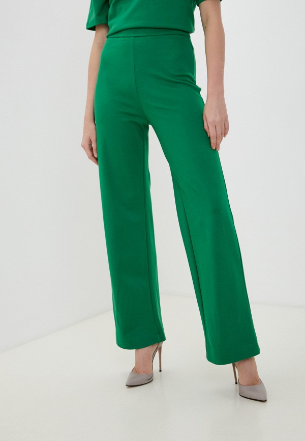 женские повседневные брюки imperial, зеленые