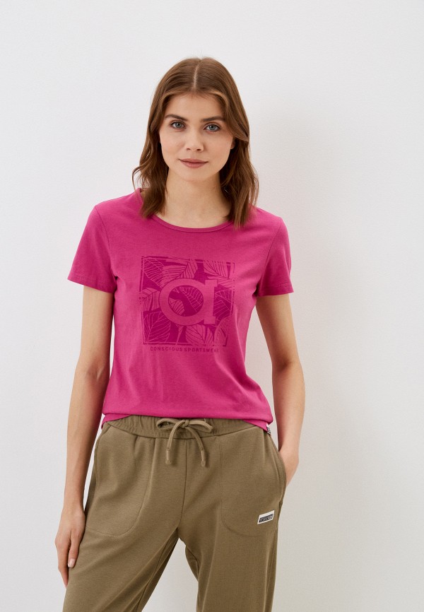 женская спортивные футболка torstai, розовая