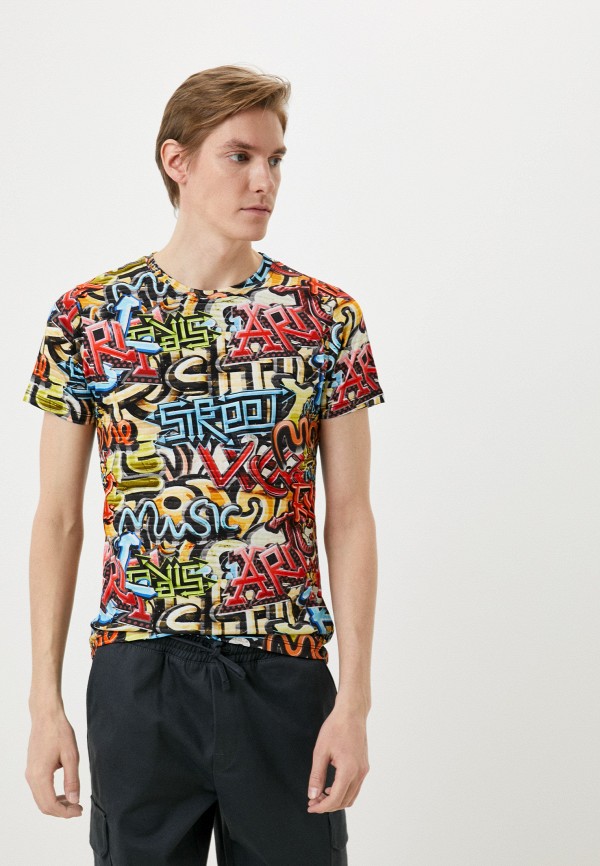 мужская футболка с коротким рукавом terance kole, разноцветная