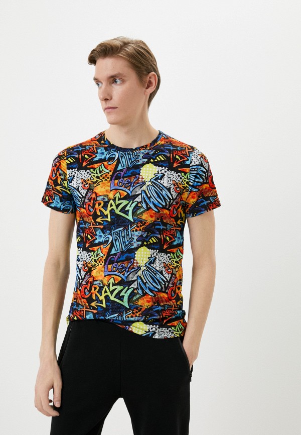 мужская футболка с коротким рукавом terance kole, разноцветная