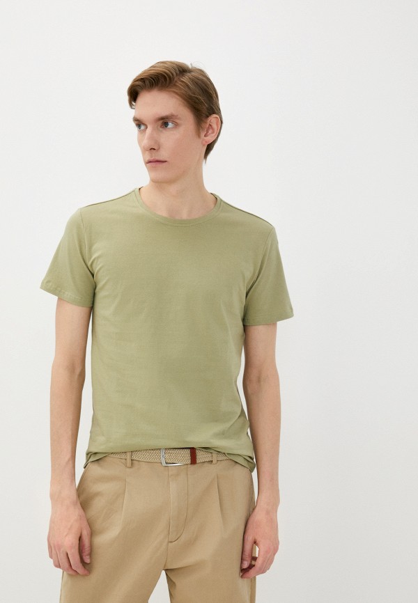 мужская футболка с коротким рукавом terance kole, хаки