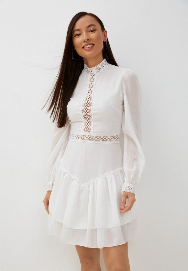 женское повседневные платье lakressi, белое
