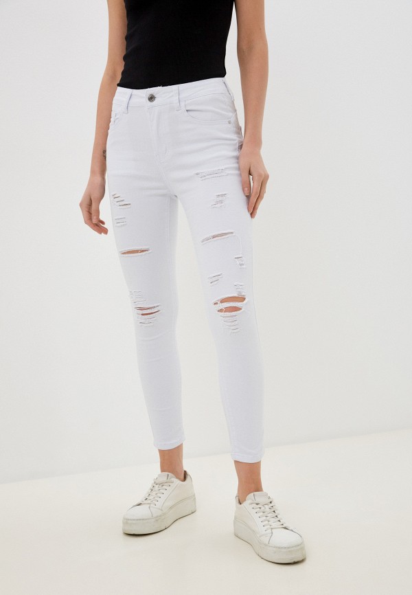 женские джинсы g&g, белые