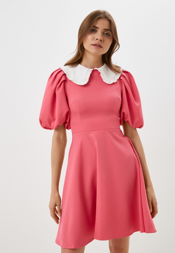 женское повседневные платье lakressi, розовое