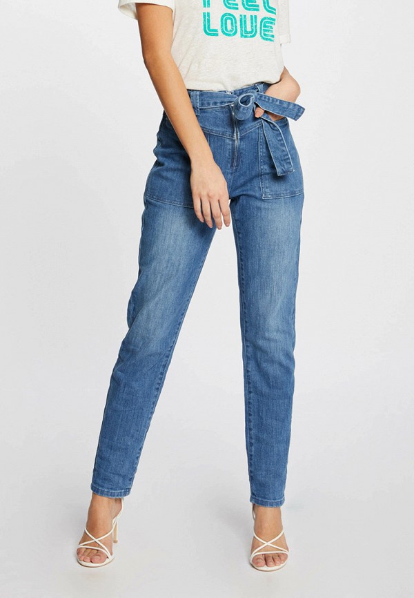 женские джинсы morgan, синие