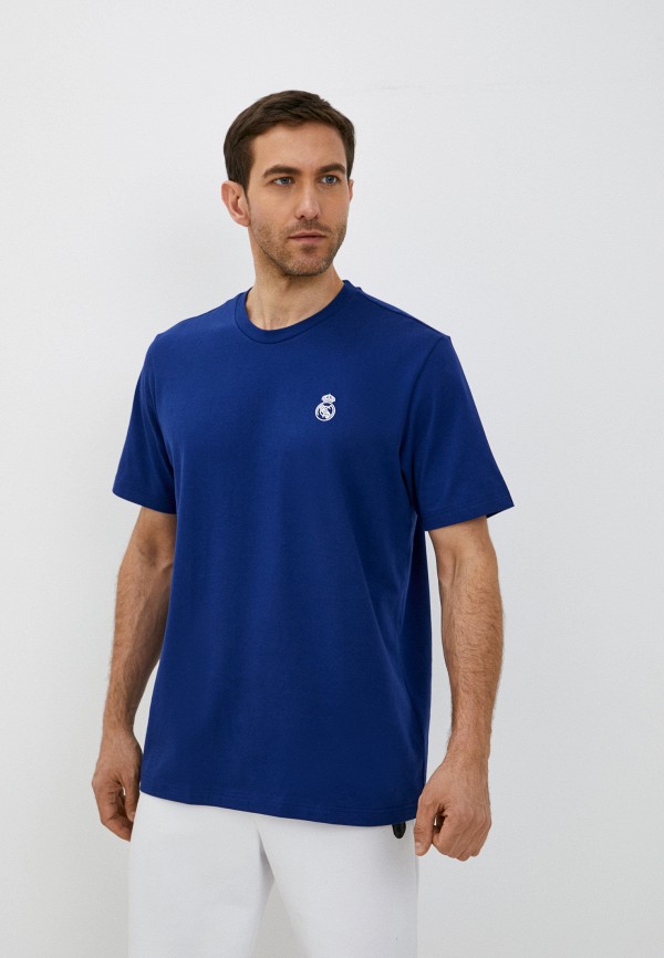 мужская футболка adidas, синяя