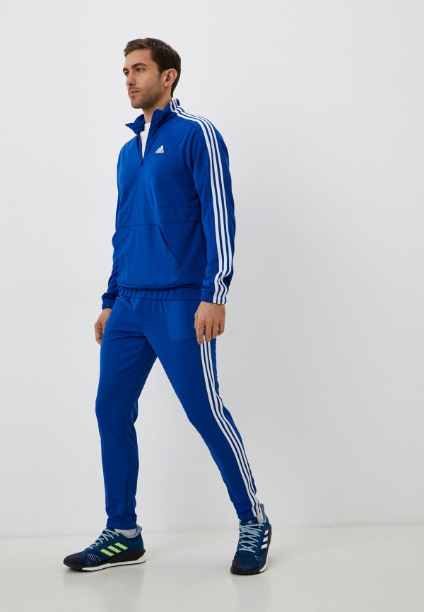 мужской спортивный костюм adidas, синий