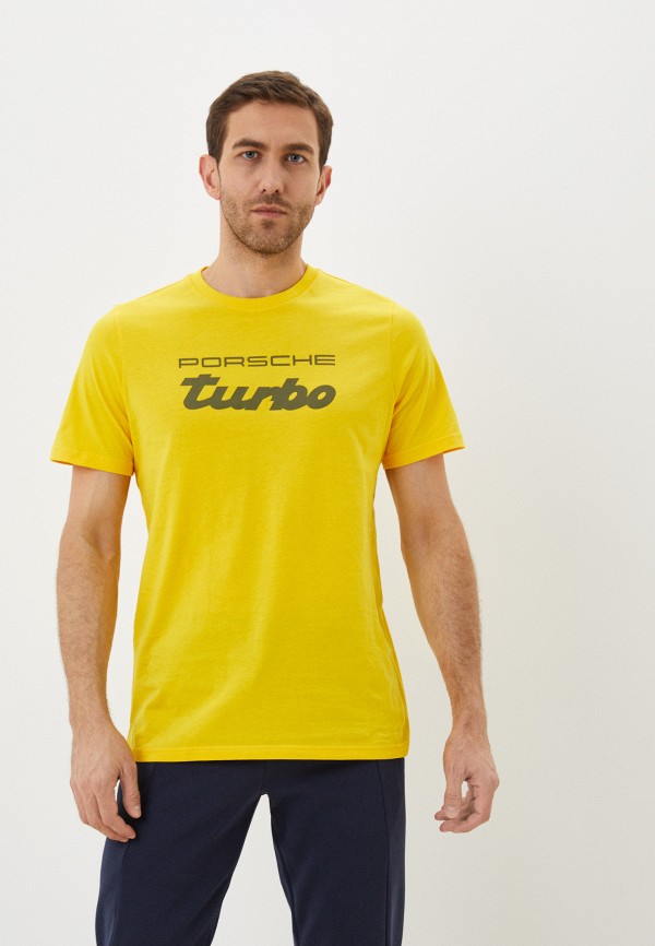 мужская спортивные футболка puma, желтая
