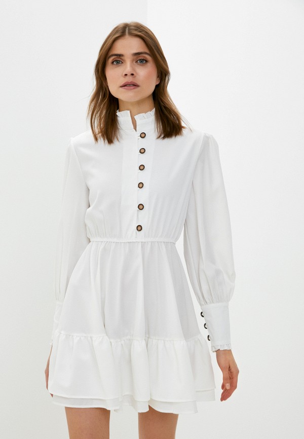 женское повседневные платье lakressi, белое
