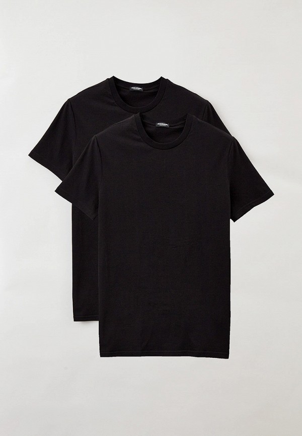 мужская футболка dsquared2, черная