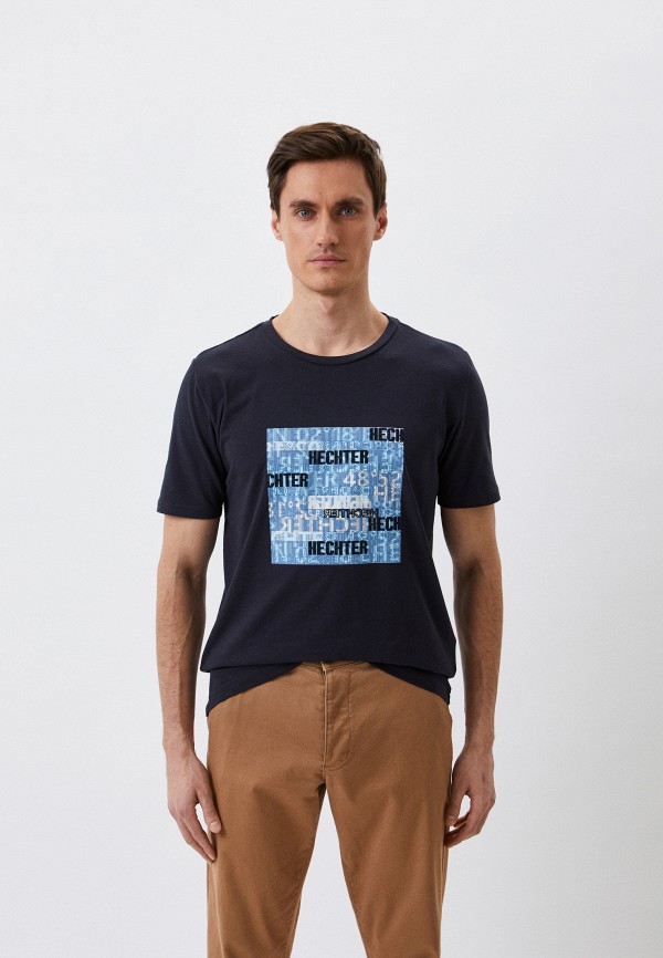 мужская футболка daniel hechter, синяя