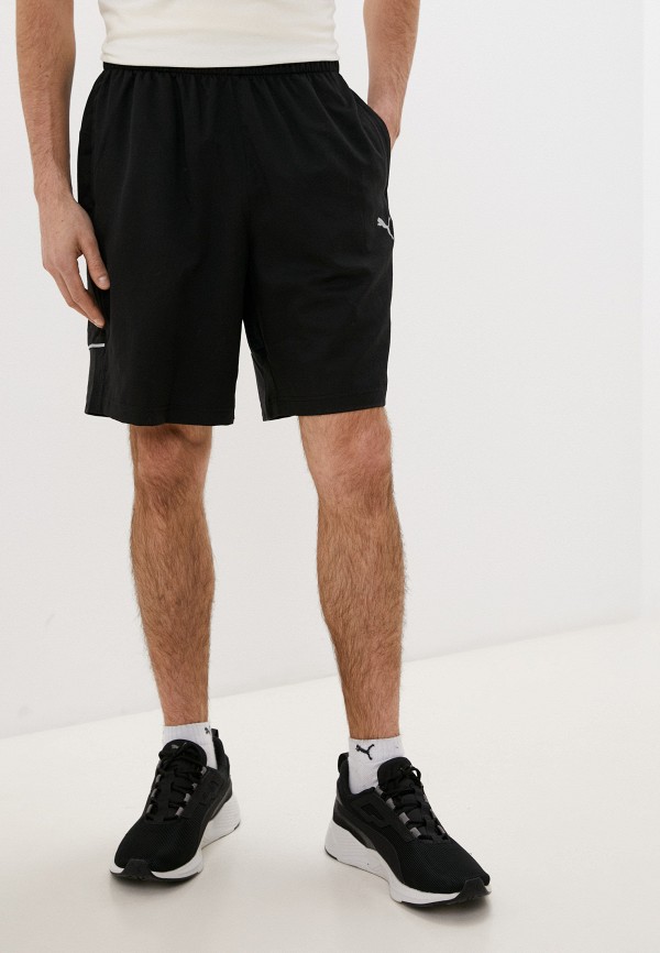 мужские спортивные шорты puma, черные