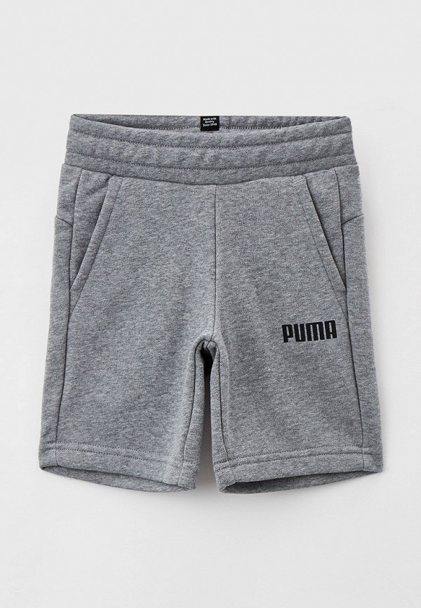 спортивные шорты puma для мальчика, серые