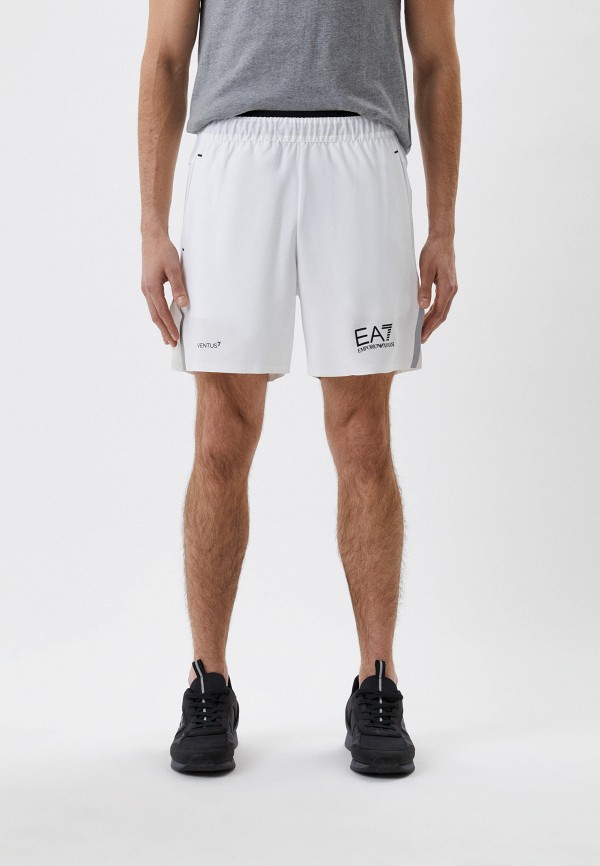 мужские спортивные шорты ea7, белые