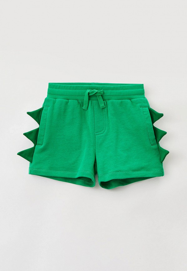 спортивные шорты stella mccartney для мальчика, зеленые