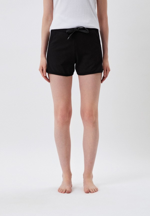 женские шорты moschino underwear, черные