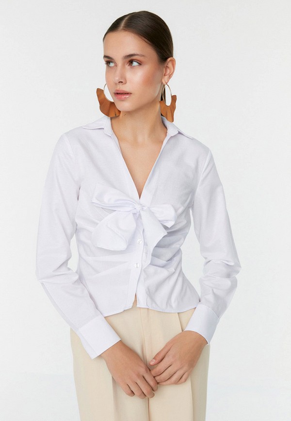 женская блузка trendyol, белая