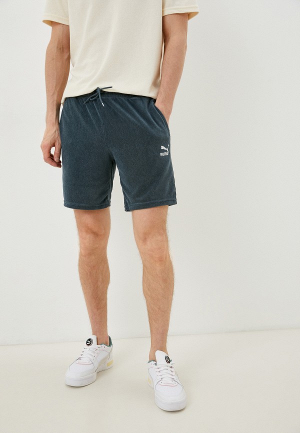 мужские спортивные шорты puma, серые