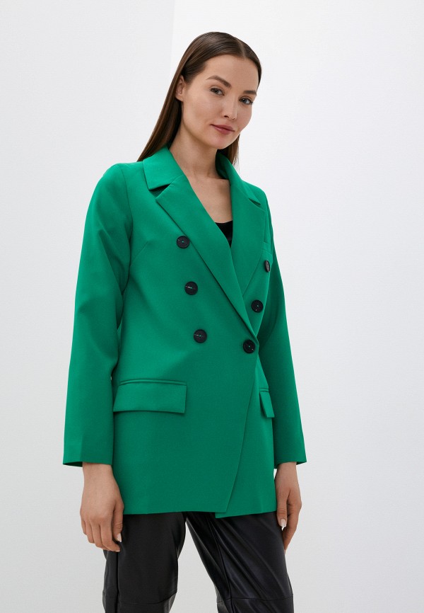 женский пиджак imocean, зеленый