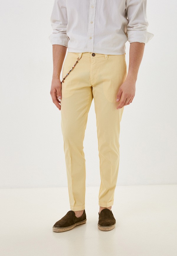 мужские повседневные брюки primo emporio, желтые