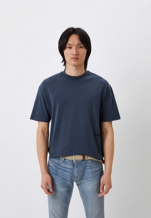 мужская футболка liu jo, синяя