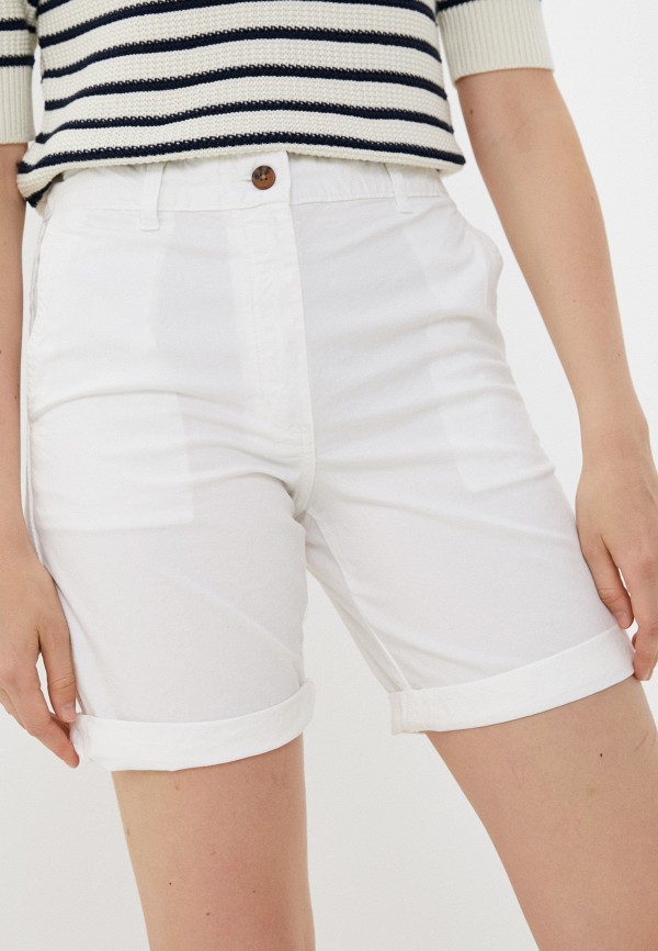 женские повседневные шорты marks & spencer, белые