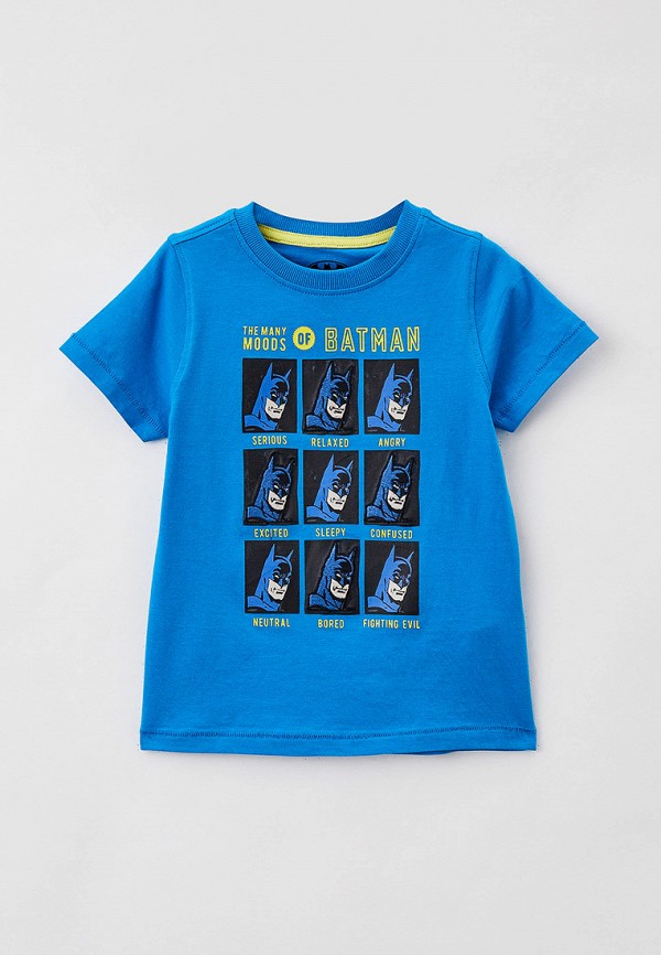 футболка с коротким рукавом marks & spencer для мальчика, синяя