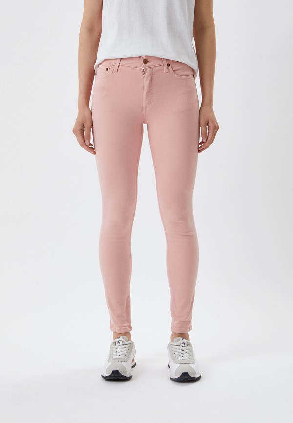 женские джинсы french connection, розовые