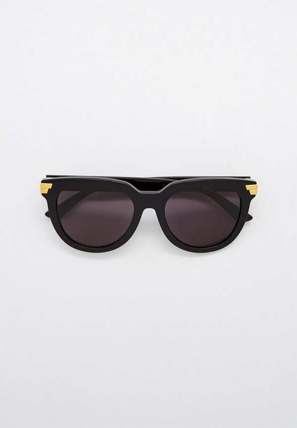 женские солнцезащитные очки bottega veneta, черные