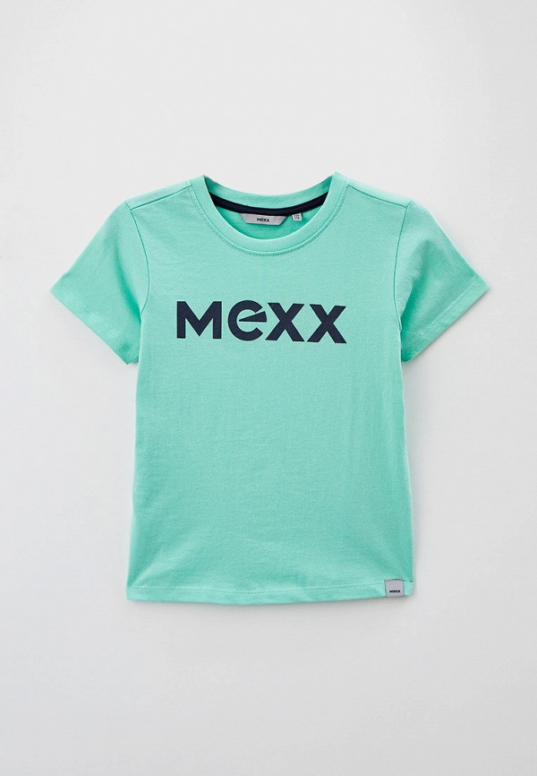 футболка с коротким рукавом mexx для мальчика, бирюзовая
