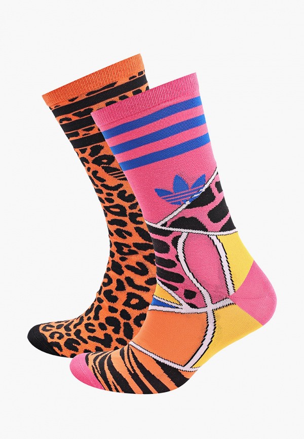 женские носки adidas, разноцветные