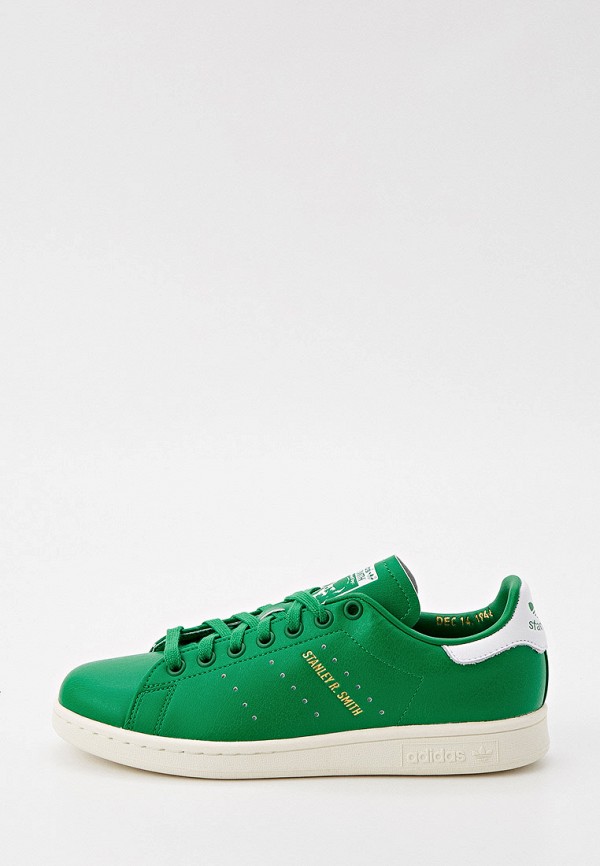 женские кеды adidas, зеленые