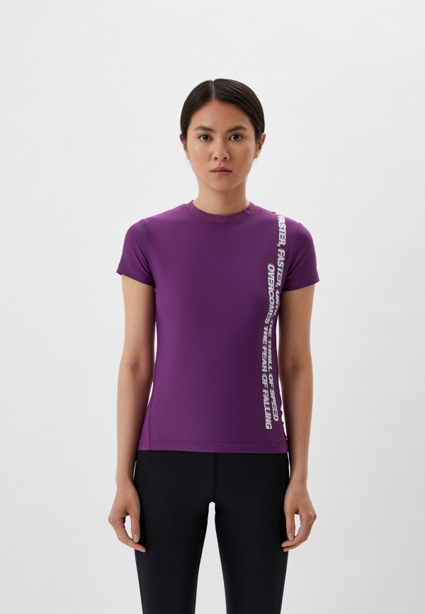 женская спортивные футболка richmond sport, фиолетовая