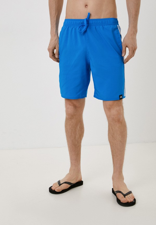 мужские спортивные шорты adidas, голубые