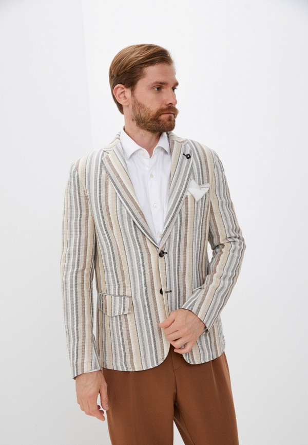 мужской пиджак paul martin’s, разноцветный