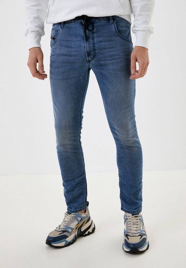 мужские джинсы diesel, голубые