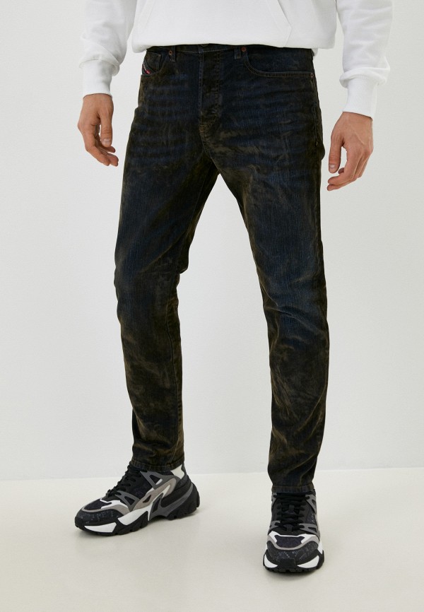 мужские прямые джинсы diesel, разноцветные