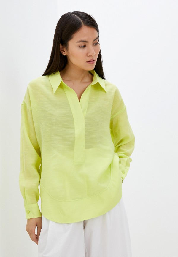 женская блузка betty barclay, зеленая