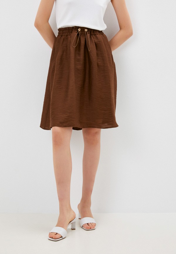женская юбка betty barclay, коричневая